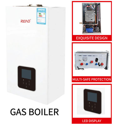 Parete che appende funzione doppia del bagno bianco di Shell Top Component Heat And della caldaia a gas dell'acqua calda