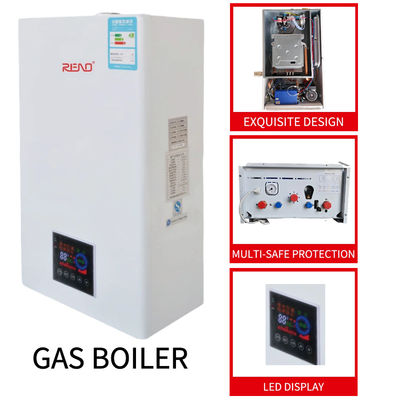 Riscaldamento di rivestimento di stile della caldaia a gas fissata al muro di L1PB40-A (F1) che bagna 40Kw